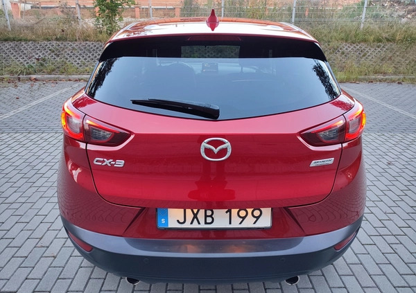 Mazda CX-3 cena 49900 przebieg: 280000, rok produkcji 2015 z Będzin małe 277